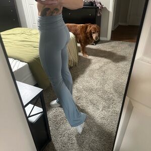 lululemon athletica High-Waist Flare Leggings in Light Blue